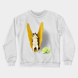 Taco Kitty Cat (Tuxedo Cat) Crewneck Sweatshirt